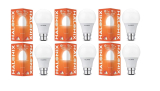 Halonix Astron Base B22 10-watt Led Bulb (Pack of 6)